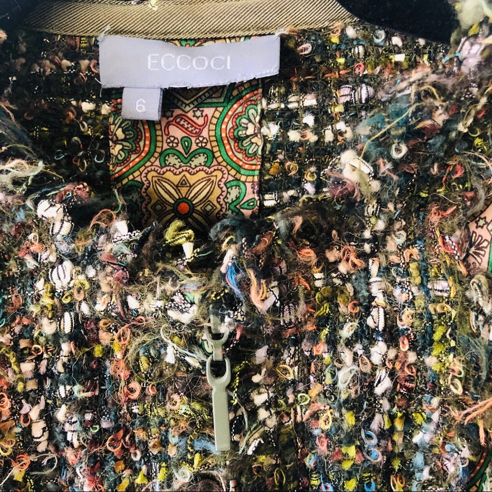Multicolor tweed jacket - Picture 2 of 7
